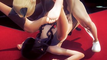 Seks w 3D,anime seks